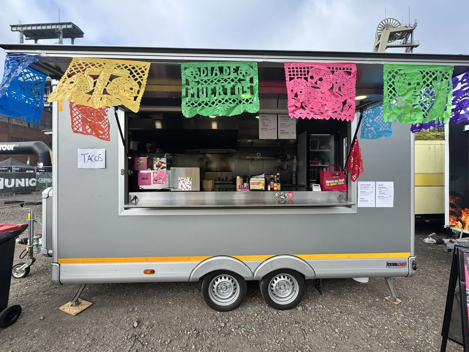 El Barrio Foodtruck bei einer Veranstaltung