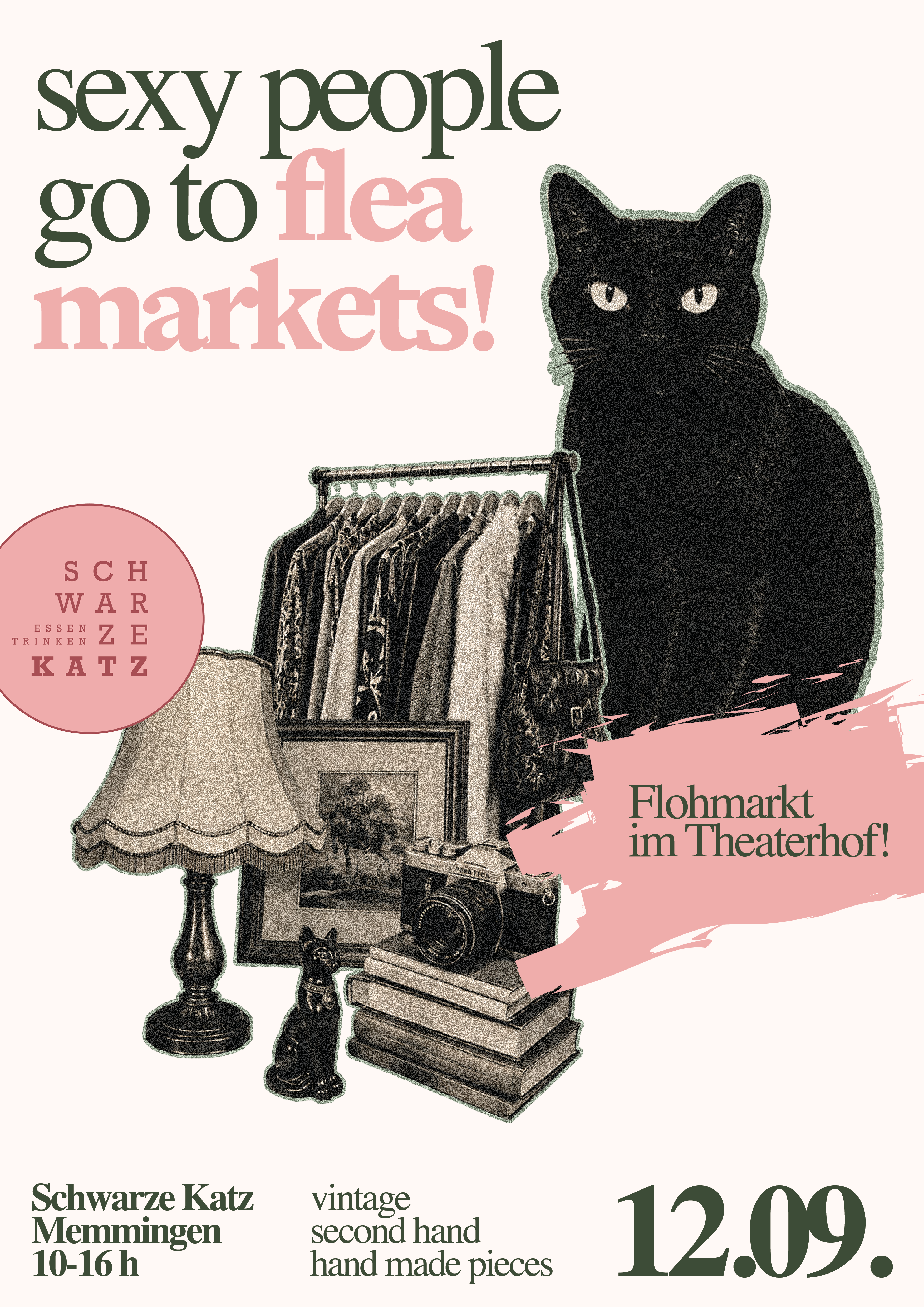 Flohmarkt x Event x Memmingen x Schwarze Katz x September